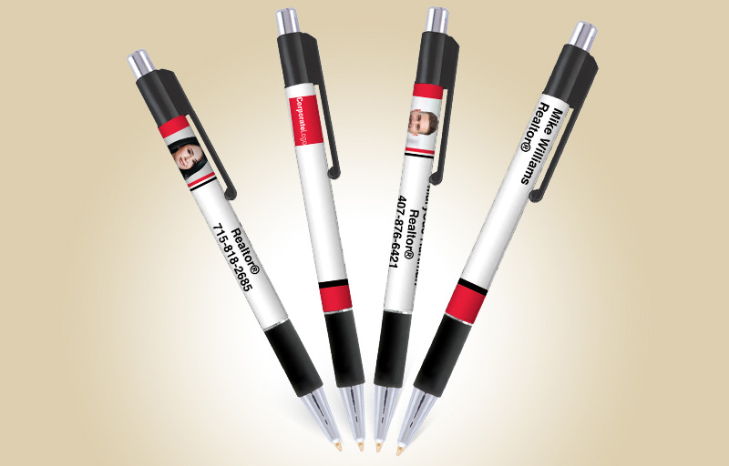 Real Living Real Estate Colorama Grip Pens - promotional products | BestPrintBuy.com