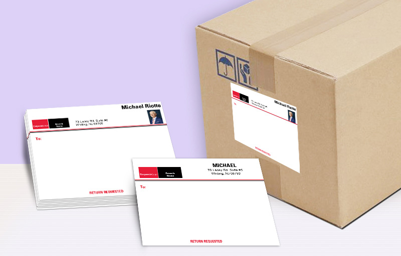 Real Living Real Estate Shipping Labels - Real Living Real Estate personalized mailing labels | BestPrintBuy.com
