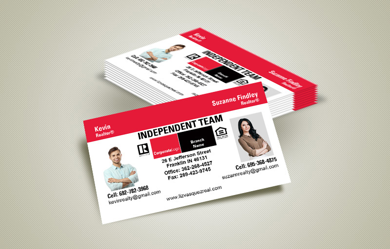 Real Living Real Estate Team Business Card Magnets - Real Living Real Estate personalized marketing materials | BestPrintBuy.com