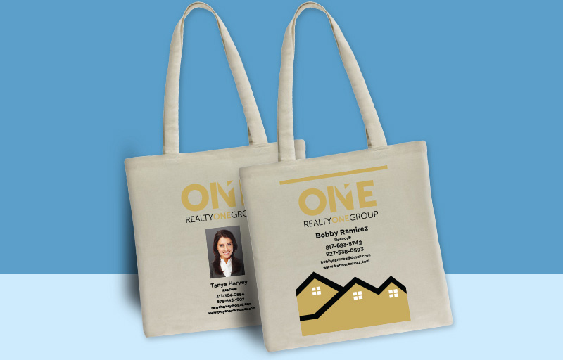 Realty One Group Real Estate Tote Bags -promotional products | BestPrintBuy.com