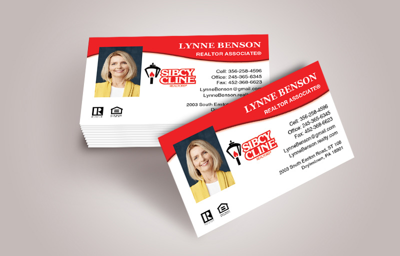 Sibcy Cline Realtors Real Estate Business Card Magnets With Photo - Sibcy Cline Realtors personalized marketing materials | BestPrintBuy.com