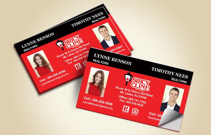 Sibcy Cline Realtors Real Estate Team Business Card Labels - Sibcy Cline Realtors marketing materials | BestPrintBuy.com