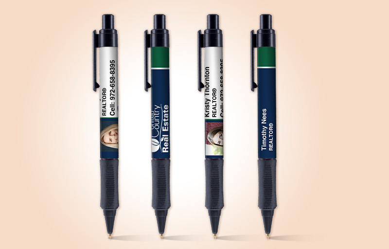 United Country Real Estate Grip Write Pens - promotional products | BestPrintBuy.com