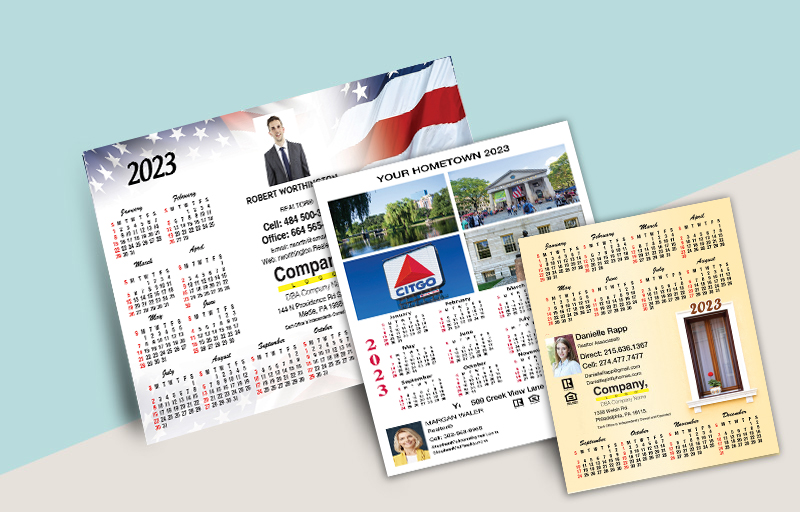 Weichert Real Estate Full Calendar Magnets - Horizontal - 5.5