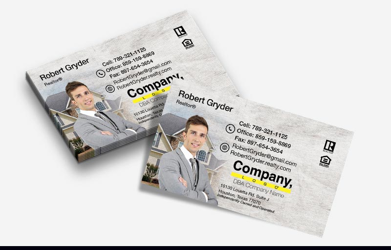 Weichert Real Estate Silhouette Business Cards - Weichert marketing materials | BestPrintBuy.com