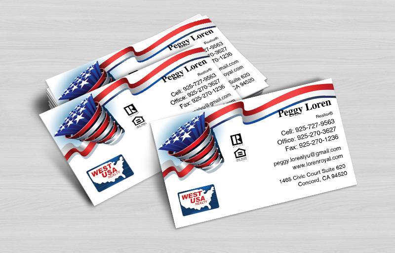 West USA Realty Real Estate Business Card Magnets Without Photo - West USA Realty  personalized marketing materials | BestPrintBuy.com