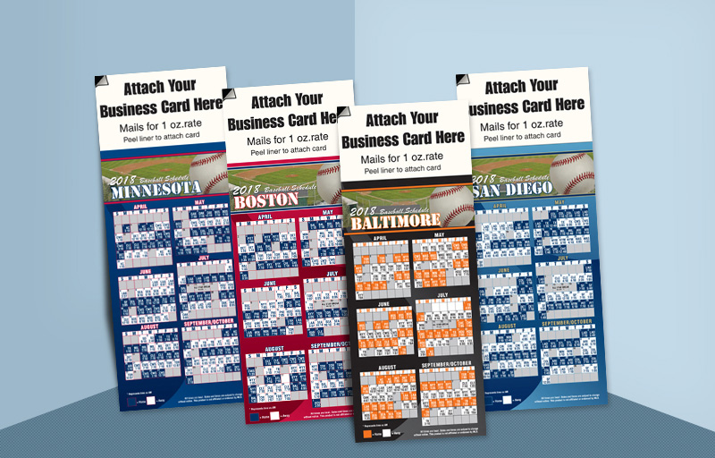 West USA Realty Real Estate Magnetic Baseball Schedules - West USA Realty custom sports schedule magnets | BestPrintBuy.com