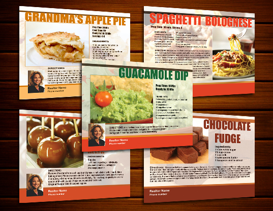 Recipe Postcards