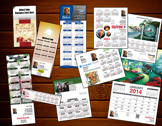 Magnetic Calendars Help Real Estate Clients Remember You With 