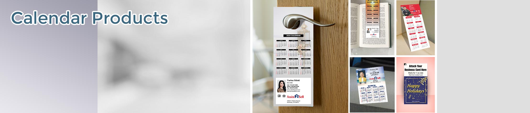 Assist2Sell Real Estate Calendar Products - Assist2Sell Real Estate  2019 calendars, magnets, door hangers, bookmarks, tear away note pads | BestPrintBuy.com