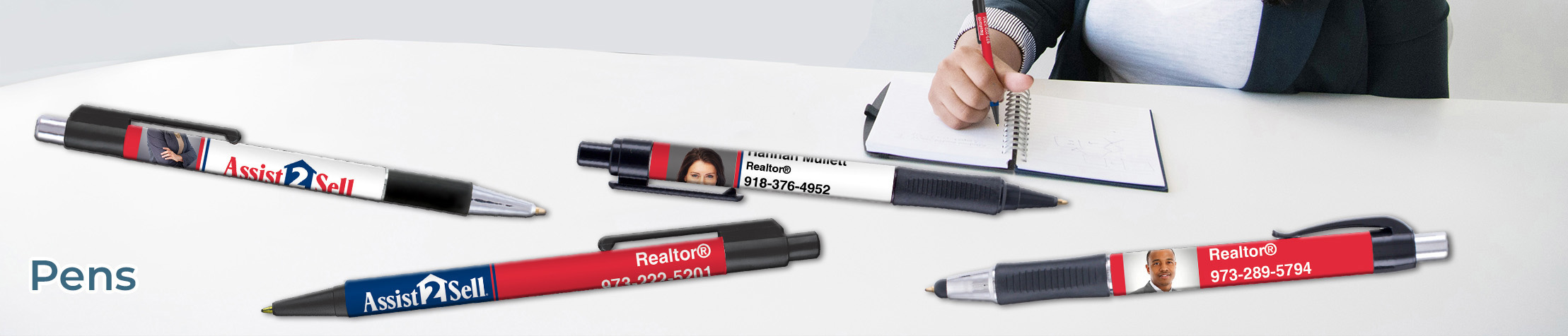 Assit2Sell Real Estate Pens - Assit2Sell Real Estate  personalized realtor promotional products | BestPrintBuy.com