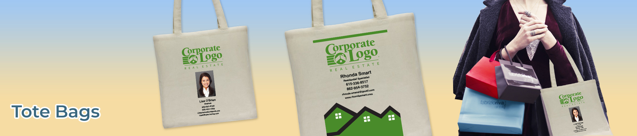 Better Homes and Gardens Real Estate Tote Bags - BHGRE  personalized realtor promotional products | BestPrintBuy.com