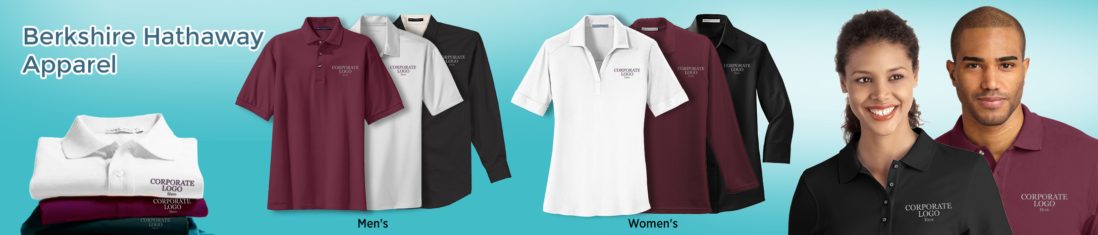 Berkshire Hathaway Real Estate Apparel - logo apparel | Men's & Women's shirts | BestPrintBuy.com