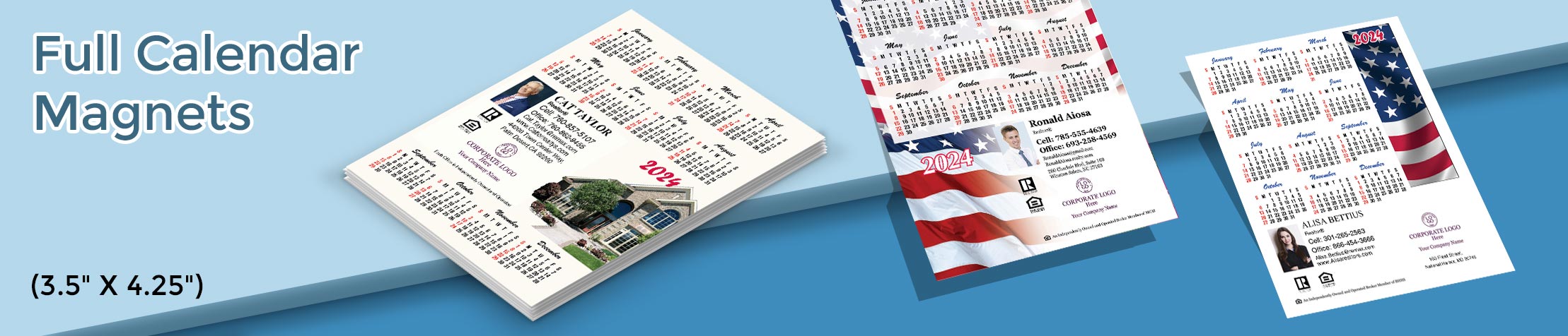 Berkshire Hathaway Real Estate Full Calendar Magnets - Berkshire Hathaway 2019 calendars, 3.5” by 4.25” | BestPrintBuy.com