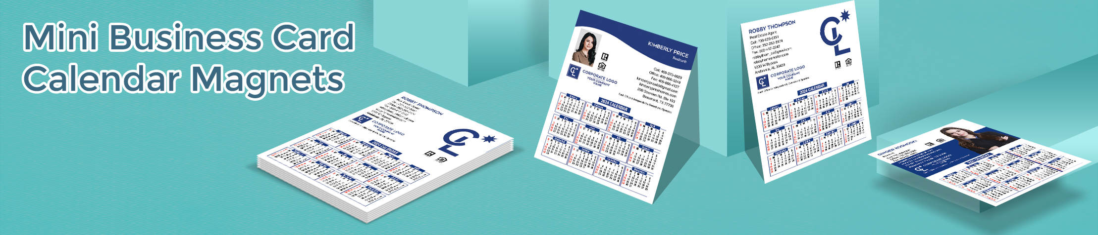 Coldwell Banker Real Estate Mini Business Card Calendar Magnets - Coldwell Banker  personalized marketing materials | BestPrintBuy.com