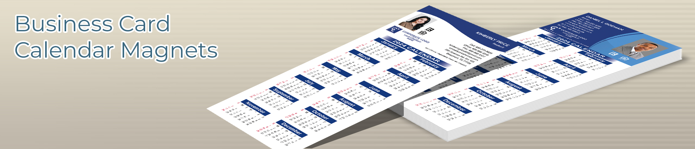 Coldwell Banker Real Estate Business Card Calendar Magnets - Coldwell Banker  2019 calendars with photo and contact info | BestPrintBuy.com