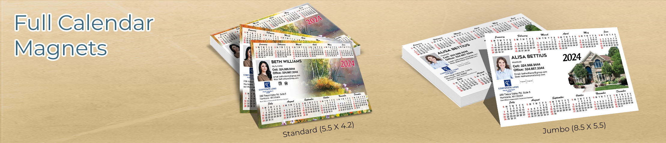 Coldwell Banker Real Estate Full Calendar Magnets - Coldwell Banker 2019 calendars in Standard or Jumbo Size | BestPrintBuy.com