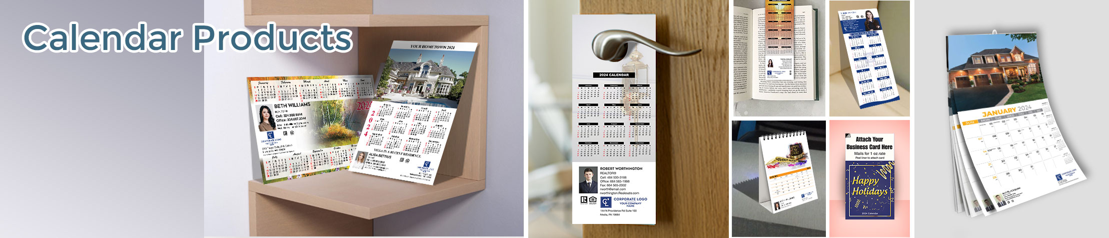 Coldwell Banker Real Estate Calendar Products - Coldwell Banker  2019 calendars, magnets, door hangers, bookmarks, tear away note pads | BestPrintBuy.com