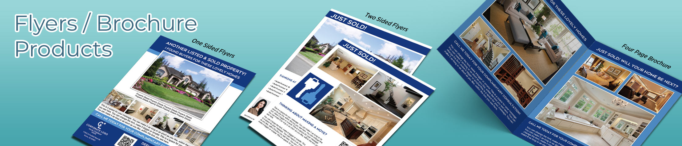 Coldwell Banker Real Estate Flyers and Brochures - Coldwell Banker flyer and brochure templates for open houses and marketing | BestPrintBuy.com