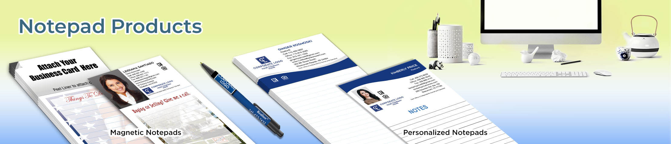 Coldwell Banker Real Estate Notepads - Coldwell Banker custom stationery and marketing tools, magnetic and personalized notepads | BestPrintBuy.com