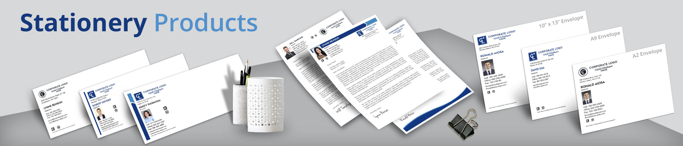 Coldwell Banker Real Estate Stationery Products - Custom Letterhead & Envelopes Stationery Products for Realtors | BestPrintBuy.com
