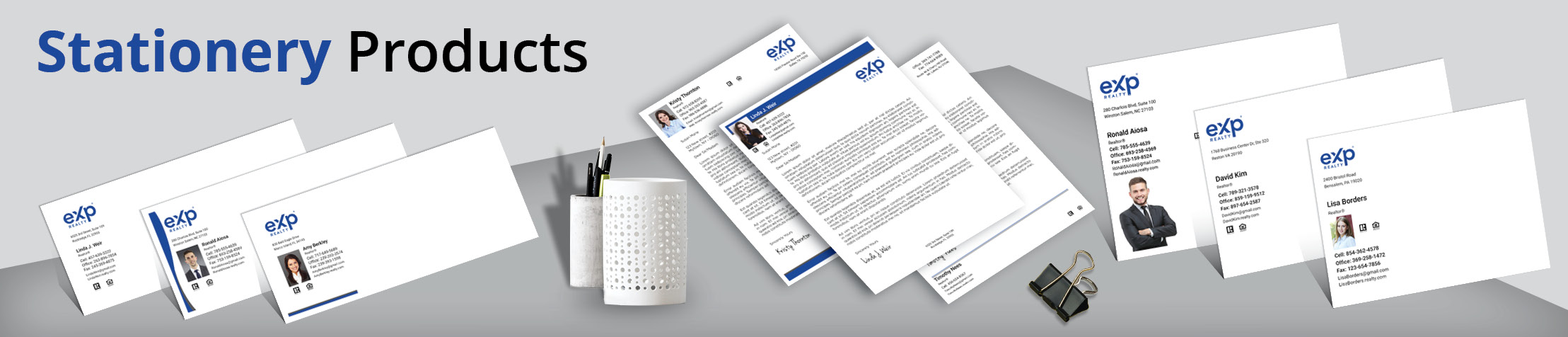 Real Estate Stationery Products - Custom Letterhead & Envelopes Stationery Products for Realtors | BestPrintBuy.com