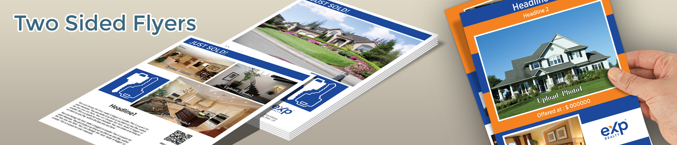  Real Estate Flyers and Brochures -  two-sided flyer templates for open houses and marketing | BestPrintBuy.com