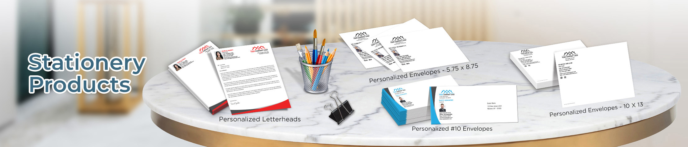 Independent Realtor Real Estate Stationery Products - Custom Letterhead & Envelopes Stationery Products for Realtors | BestPrintBuy.com