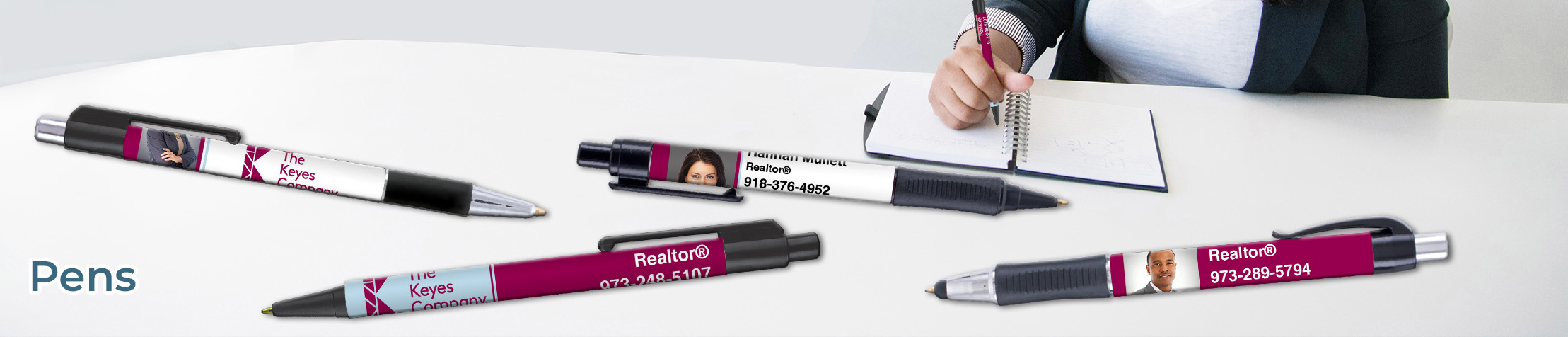 The Keyes Company Real Estate Pens - The Keyes Company  personalized realtor promotional products | BestPrintBuy.com