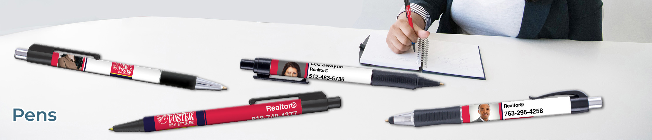 Long and Foster Real Estate Pens - Long and Foster  personalized realtor promotional products | BestPrintBuy.com