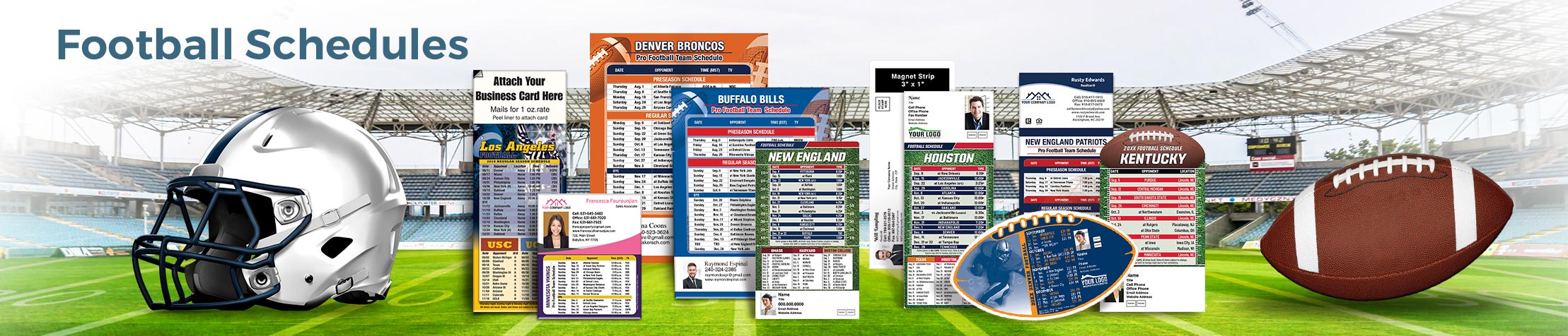 Century 21 Real Estate Football Schedules - C21  personalized football schedules | BestPrintBuy.com