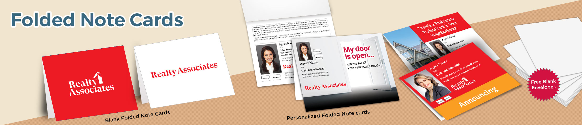 Realty Associates Real Estate Postcards -  postcard templates and direct mail postcard mailing services | BestPrintBuy.com
