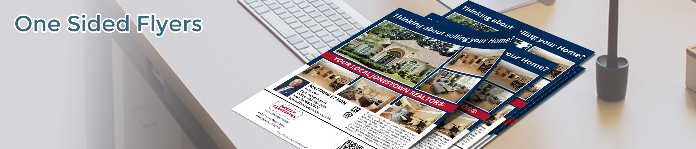 Realty Executives Real Estate Flyers and Brochures - Realty Executives  one-sided flyer templates for open houses and marketing | BestPrintBuy.com