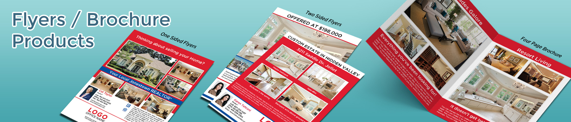 RE/MAX Real Estate Flyers and Brochures - RE/MAX flyer and brochure templates for open houses and marketing | BestPrintBuy.com