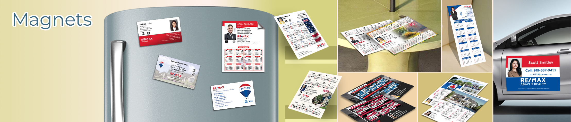 RE/MAX Real Estate Magnets - RE/MAX car magnets, sports schedules, calendar magnets | BestPrintBuy.com