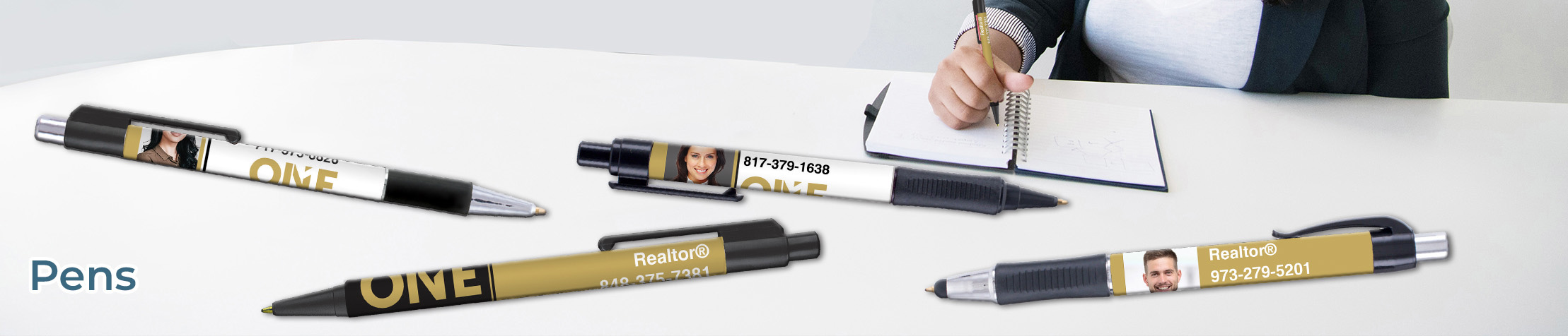 Realty One Group Real Estate Pens - Realty One Group  personalized realtor promotional products | BestPrintBuy.com