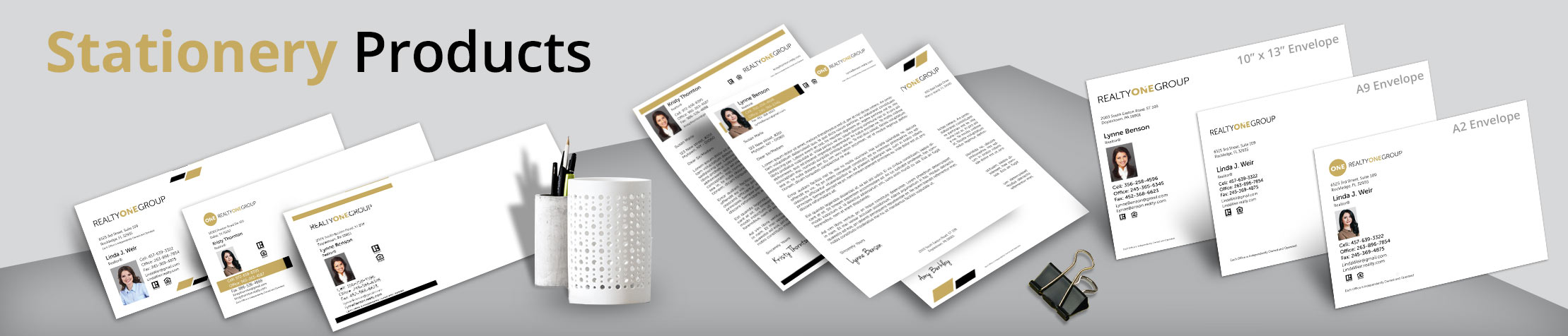 Realty One Group Real Estate Stationery Products - Custom Letterhead & Envelopes Stationery Products for Realtors | BestPrintBuy.com