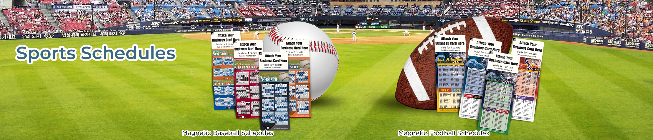 Realty World Real Estate Sports Schedules - Realty World custom sports schedule magnets | BestPrintBuy.com