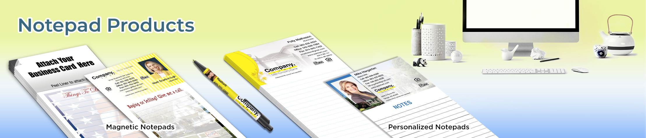 Weichert Real Estate Notepads - Weichert custom stationery and marketing tools, magnetic and personalized notepads | BestPrintBuy.com