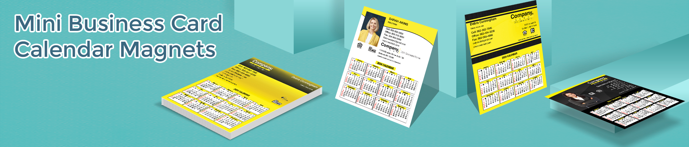 Weichert Real Estate Mini Business Card Calendar Magnets - Weichert  2019 calendars with photo and contact info, 3.5” by 4.25” | BestPrintBuy.com
