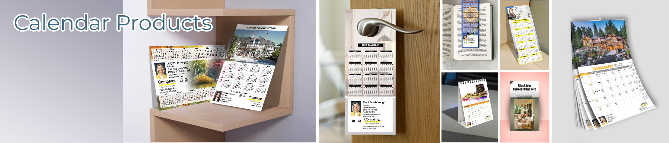 Weichert Real Estate Calendar Products - Weichert  2019 calendars, magnets, door hangers, bookmarks, tear away note pads | BestPrintBuy.com