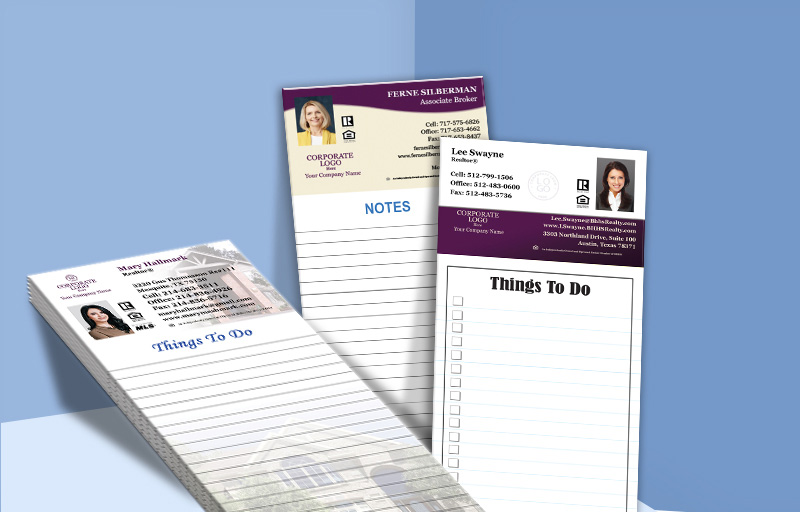 Berkshire Hathaway Real Estate Personalized Notepads - Berkshire Hathaway custom stationery and marketing tools | BestPrintBuy.com