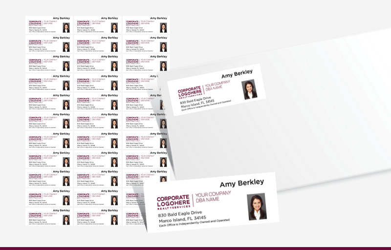 Berkshire Hathaway Real Estate Return Address Labels - Berkshire Hathaway  personalized mailing labels for envelopes | BestPrintBuy.com