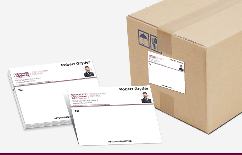 Berkshire Hathaway Real Estate Shipping Labels - Berkshire Hathaway  personalized mailing labels | BestPrintBuy.com