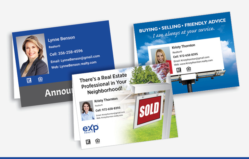 eXp Realty Real Estate Postcard Mailing -  direct mail postcard templates and mailing services | BestPrintBuy.com
