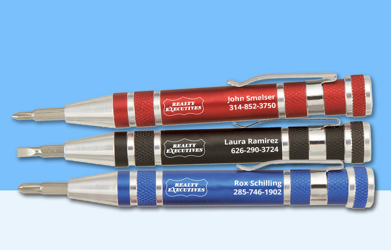 Realty Executives Real Estate Screwdrivers - Realty Executives personalized promotional products | BestPrintBuy.com