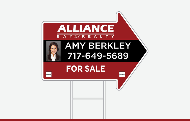 Alliance Bay Realty Real Estate Signs - ABR Signs for Realtors | BestPrintBuy.com