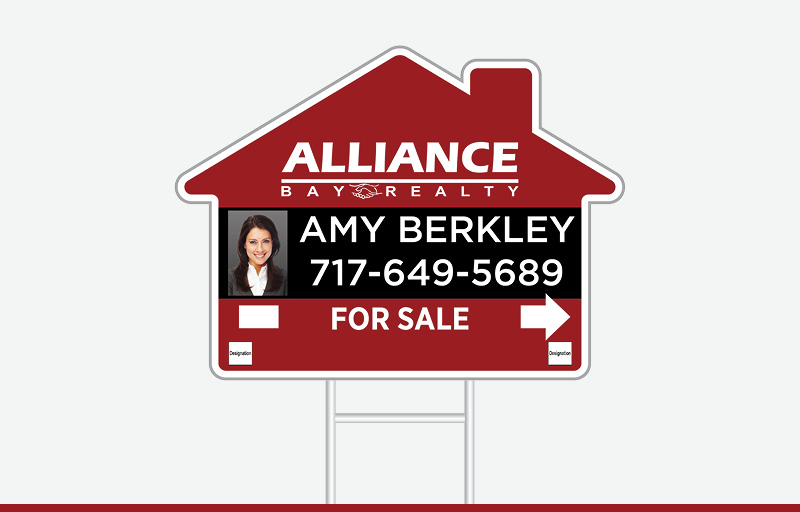 Alliance Bay Realty Real Estate Signs - ABR Signs for Realtors | BestPrintBuy.com