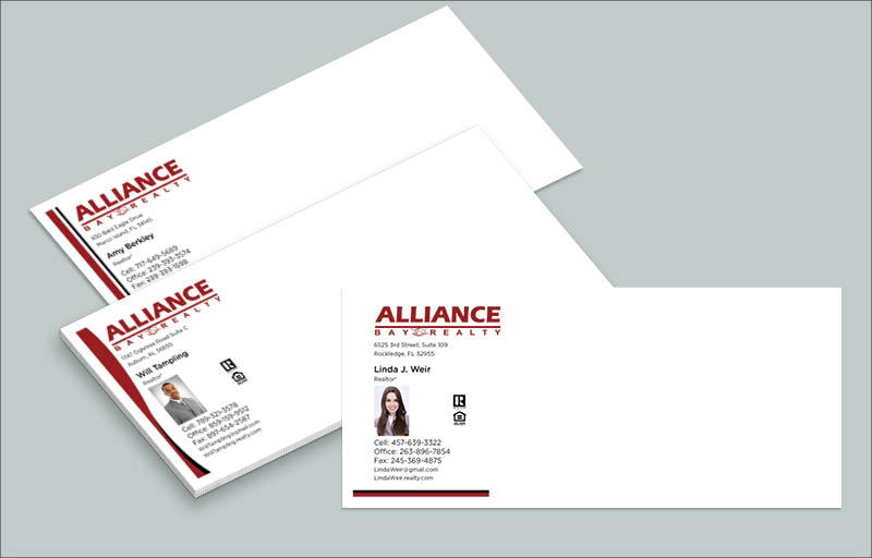Alliance Bay Realty Real Estate #10 Envelopes - Custom #10 Envelopes Stationery for Realtors | BestPrintBuy.com