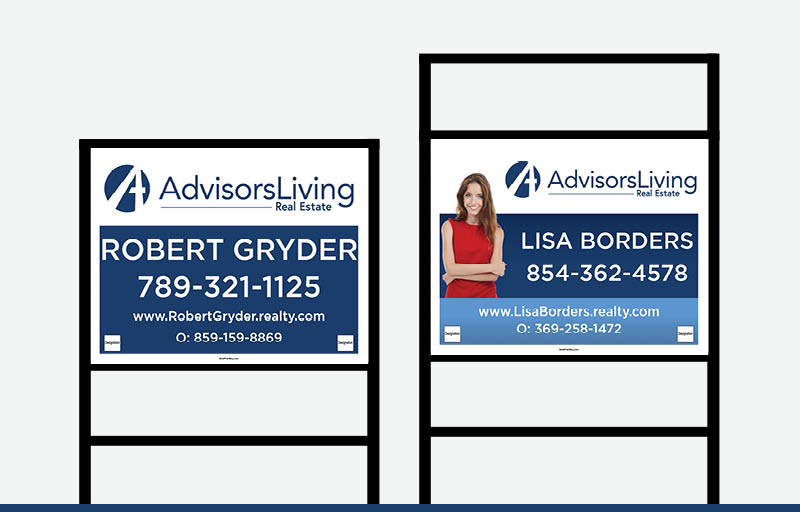 Advisors Living Real Estate Signs - ALR Signs for Realtors | BestPrintBuy.com